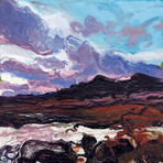 Sligachan V (18"W x 18"H x 0.75"D)