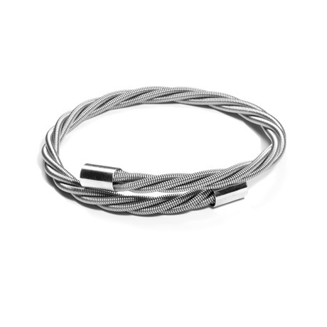 Simply Silver Bass String Bracelet