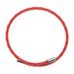 Rock Star Guitar String Bracelet // Red