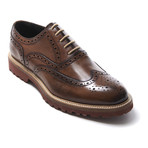 Classic Wing Cap Oxford // Brown (Euro: 43)