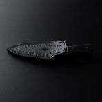 Boot Dagger // Black G10