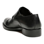 Cap-Toe Monkstrap // Black (Euro: 43)