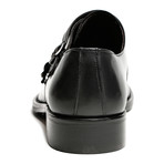 Cap-Toe Monkstrap // Black (Euro: 43)