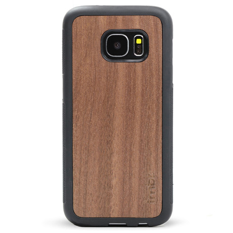 Walnut Wood Case // Brown // Samsung Galaxy (Galaxy S6)