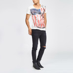 American Eagle Tee // Off White (L)