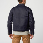 FreeNote Clothing // Modern Deck Jacket // Navy (L)