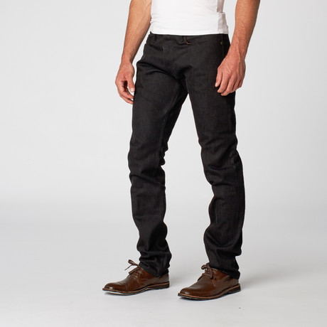 Rios Slim Straight Jean // Black Grey (29WX32L)