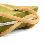 Martin Briefcase (Olive Green + White Oak)