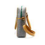 Martin Briefcase (Olive Green + White Oak)