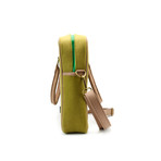 Martin Briefcase (Olive Green + White Oak)