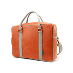 Martin Briefcase (Olive Green + White Oak)