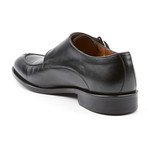 Astor Double Monk Shoe // Black (US: 8.5)