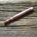 Raw Copper Twist Bullet Pencil