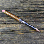 Timber Twist Bullet Pencil // Aluminum Bullet (Walnut)