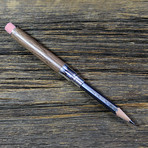 Timber Twist Bullet Pencil // Aluminum Bullet (Walnut)