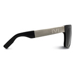 Men's Giving Sunglasses // Polished Black + Gray