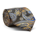 Hand Made Tie // Bronze Paisley