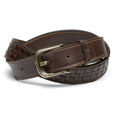 Viterbo Belt // Dark Brown (34)