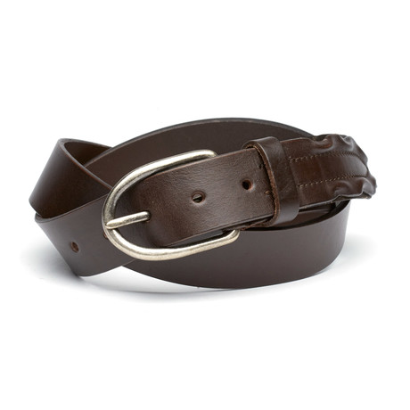 Agostino Belt // Dark Brown (34)