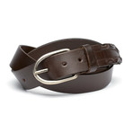 Agostino Belt // Dark Brown (44)