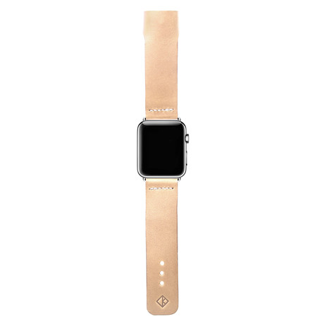 Apple Watch Bespoke Leather Band // Natural (Small)