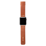 Apple Watch Bespoke Leather Band // Saddle Brown (Small)