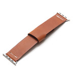 Apple Watch Bespoke Leather Band // Saddle Brown (Small)