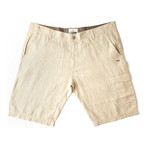 Ernesto Sugarcane Short // Khaki (42)