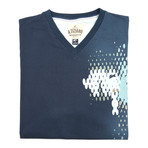 Maximus Trax // Byron V-Neck // Navy (XL)