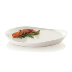 Eclipse Round Salad Plate Set // 4-Piece Set