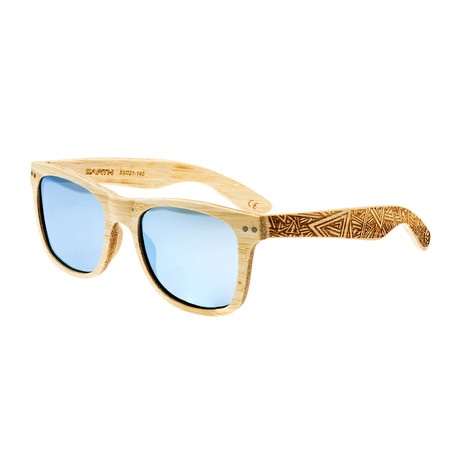 Men's Cape Cod Sunglasses // Brown Frame + Blue Lens