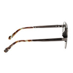 Talisay Sunglasses (Silver Metal + Walnut Frame // Brown Lens)