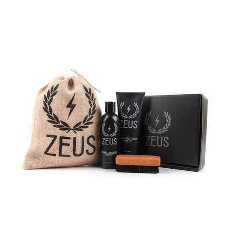 Zeus Beard Care Kit (Verbena Lime)