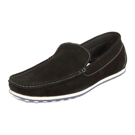 Paver Suede Moccasin // Black (UK: 7)