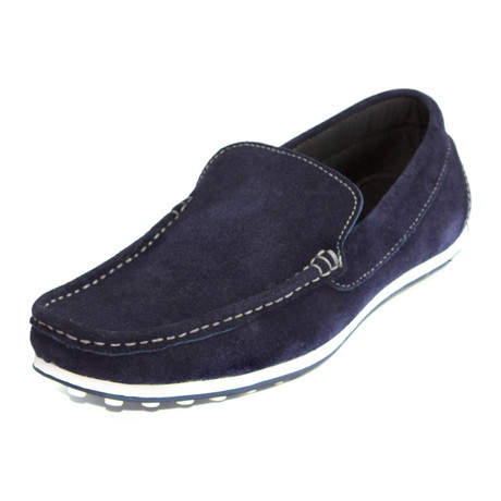 Paver Suede Moccasin // Navy (UK: 7)