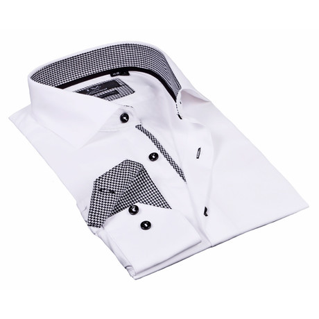 Solid Button-Up // White (S)