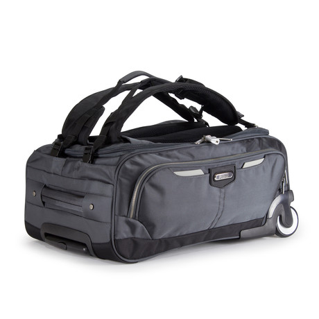 Glider Rolling Carry On Backpack (Grey)