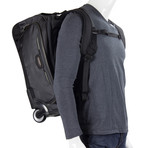 Glider Rolling Carry On Backpack (Grey)