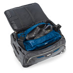 Glider Rolling Carry On Backpack (Grey)