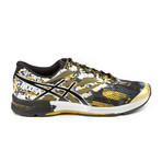 Asics // Gel-Noosa Tri 10 GR // Black + Onyx + Gold Ribbon (US: 9)