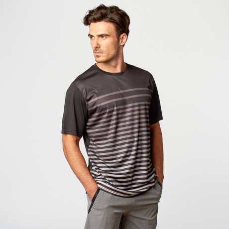 Alanic // Striped T-Shirt // Black + White (S)