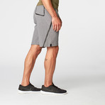 Alanic // Simple Elasticized Short // Light Grey (L)