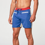 Rio Swim Trunk // Royal + Red + White (40)