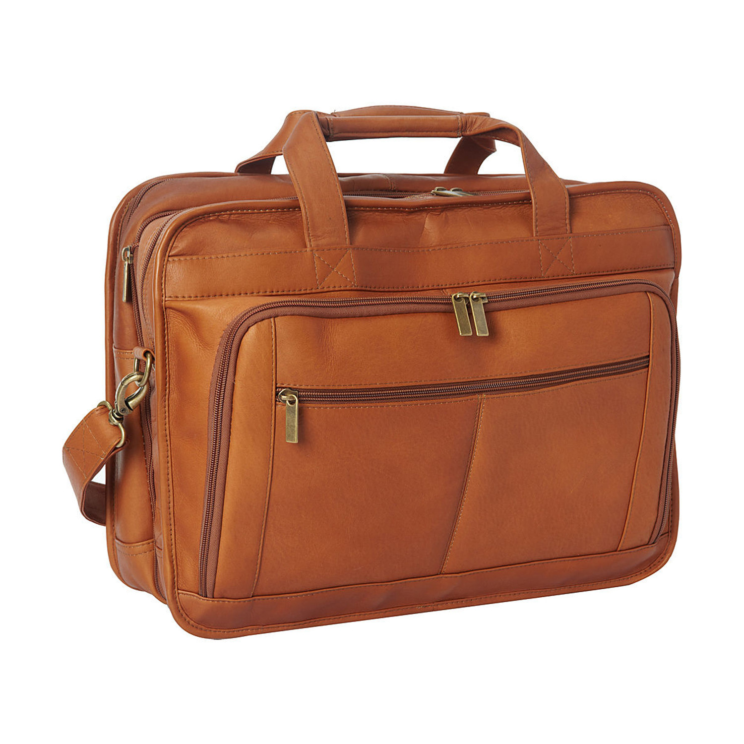 Everyday Briefcase (Black) - Rio Rancho Leather Inc. - Touch of Modern