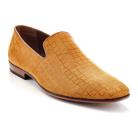Henry Ferrera // Charles Velour Slip-On Loafer // Camel (US: 10.5)