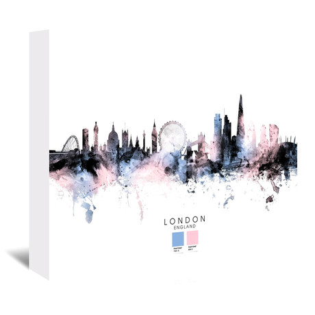 Skyline London (16"W x 20"H x 1.5"D)