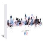 Skyline Chicago (16"W x 20"H x 1.5"D)