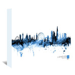 London Skyline (16"W x 20"H x 1.5"D)