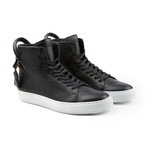 Buscemi // High Top Sneaker // Black (Euro: 40)