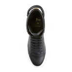 Buscemi // High Top Sneaker // Black (Euro: 40)